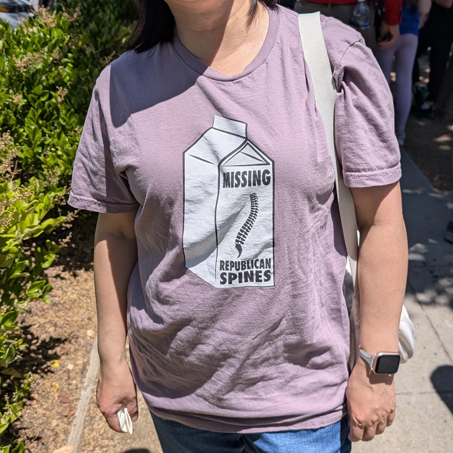 Milk Carton Missing Republican Spines T-Shirt