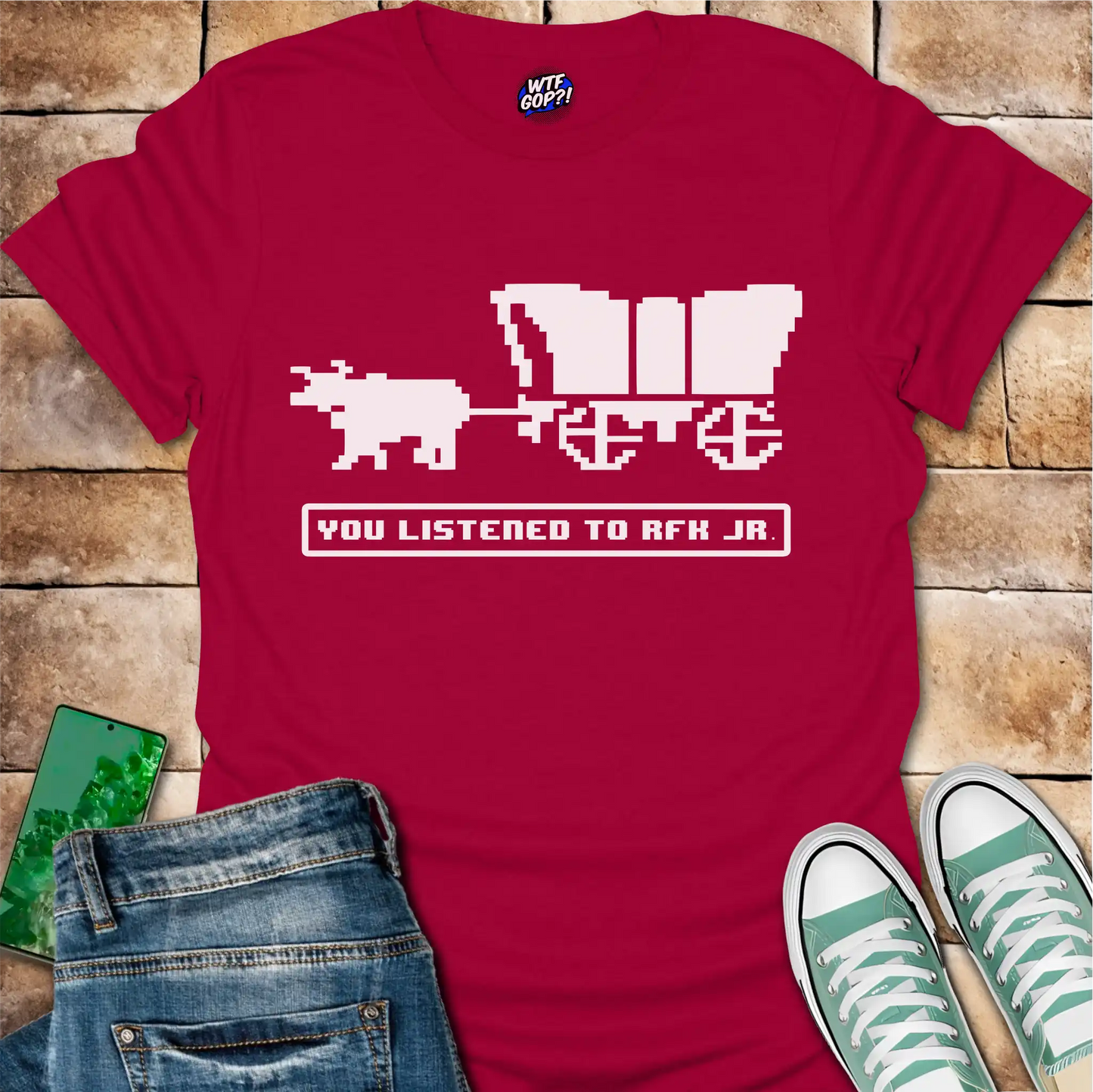RFK Jr. Dysentery: Oregon Trail Political Humor Shirt