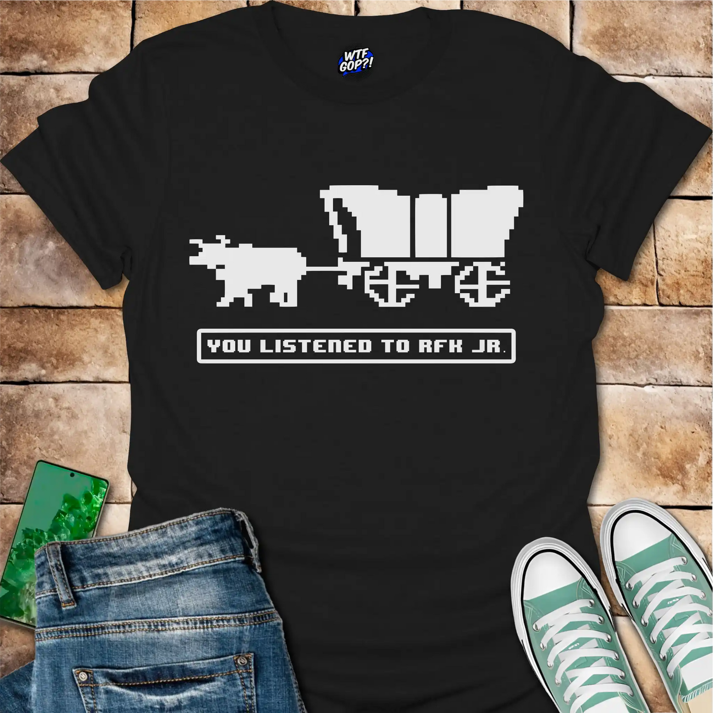 RFK Jr. Dysentery: Oregon Trail Political Humor Shirt