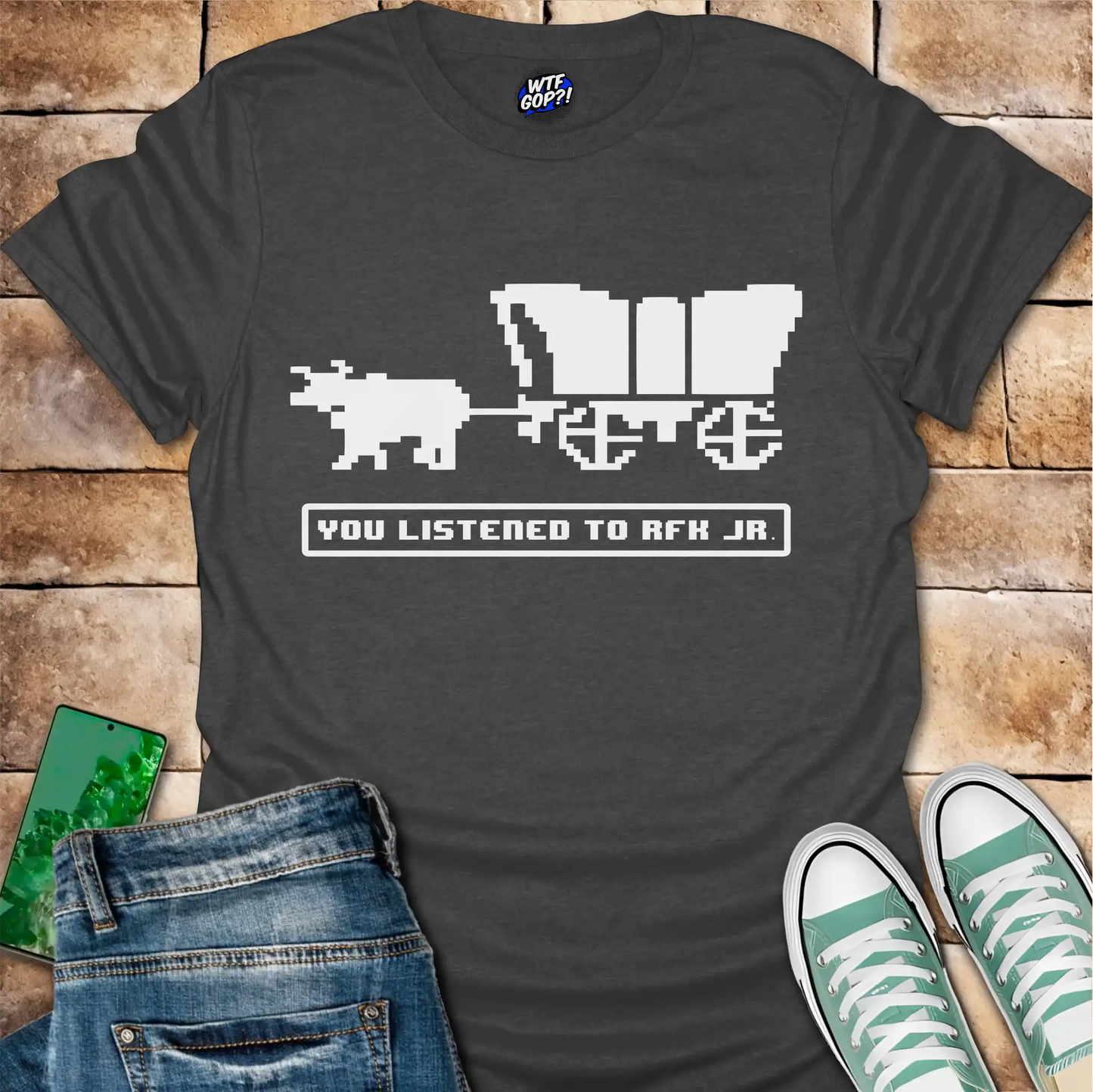 RFK Jr. Dysentery: Oregon Trail Political Humor Shirt