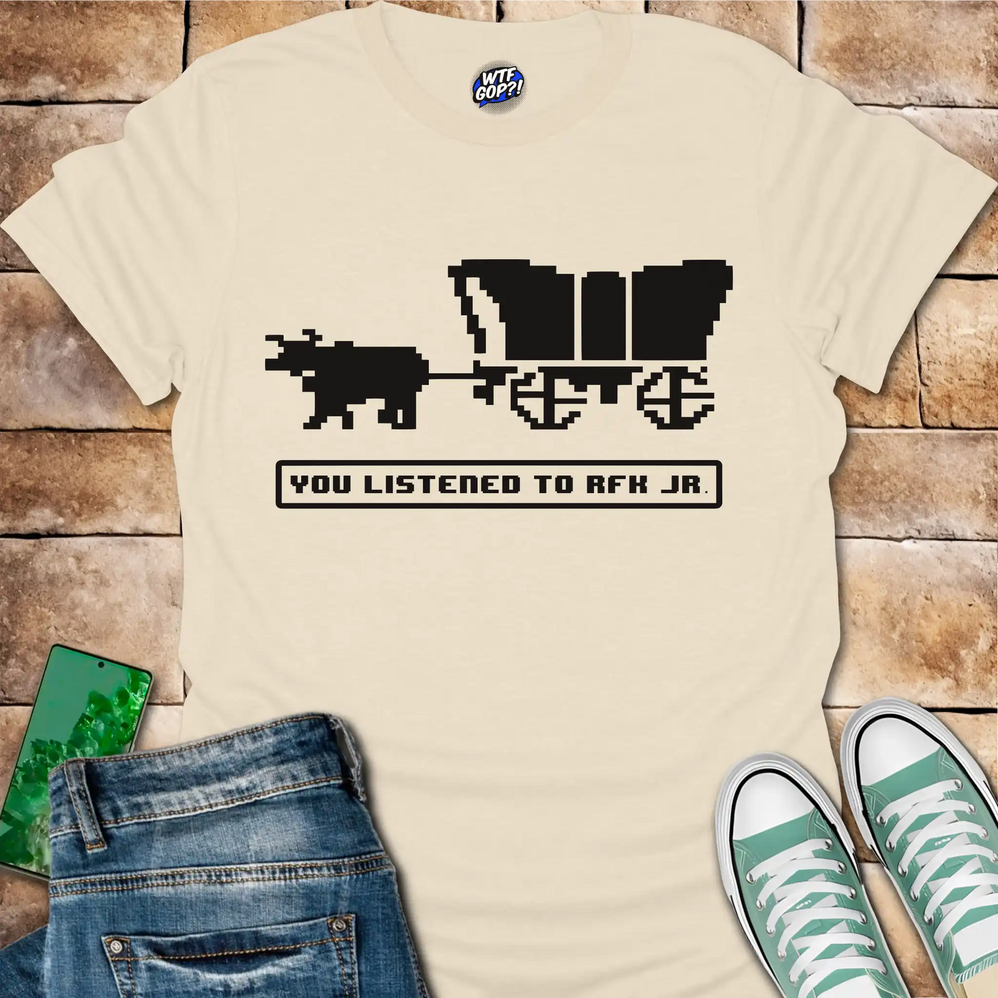 RFK Jr. Dysentery: Oregon Trail Political Humor Shirt