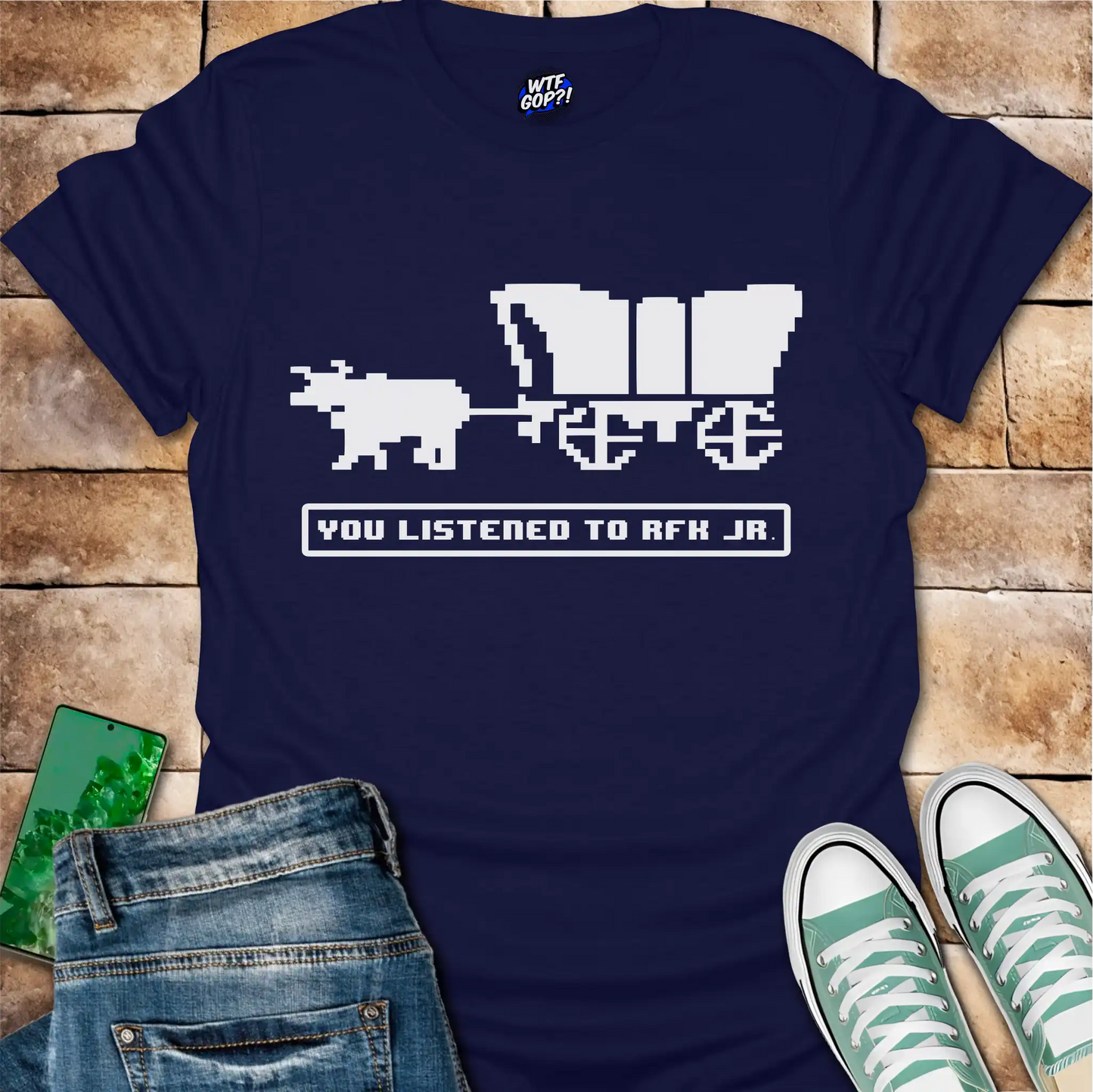 RFK Jr. Dysentery: Oregon Trail Political Humor Shirt