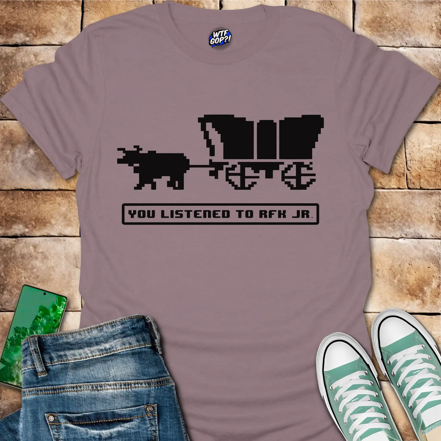 RFK Jr. Dysentery: Oregon Trail Political Humor Shirt