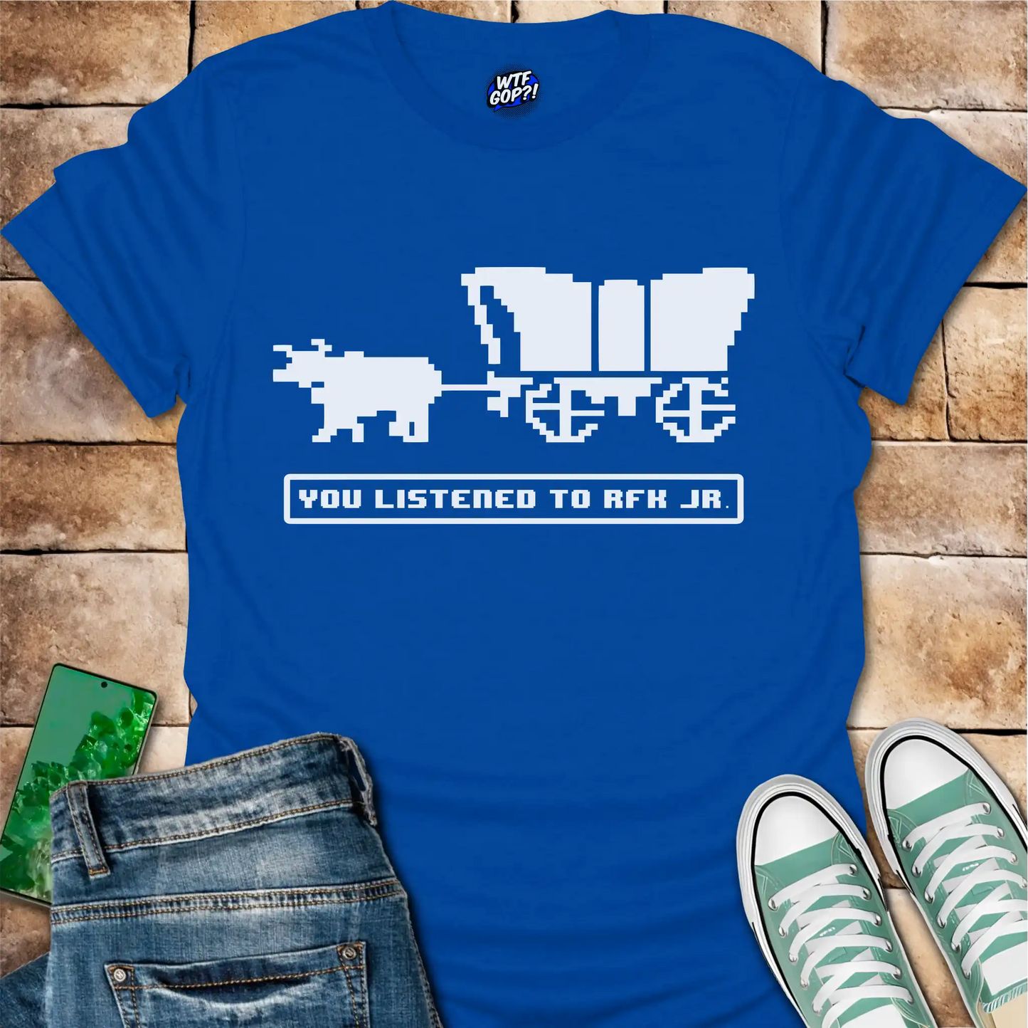 RFK Jr. Dysentery: Oregon Trail Political Humor Shirt
