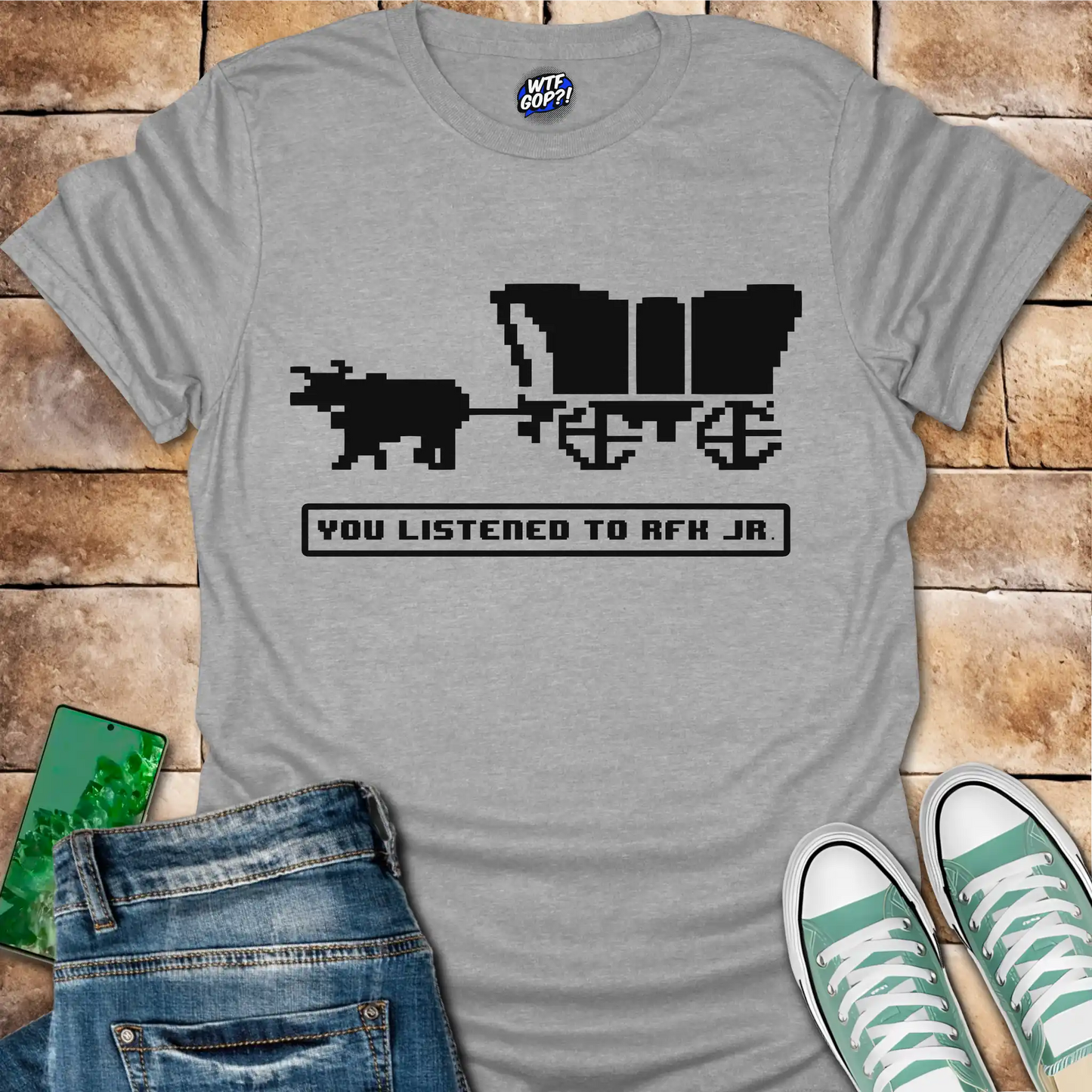 RFK Jr. Dysentery: Oregon Trail Political Humor Shirt