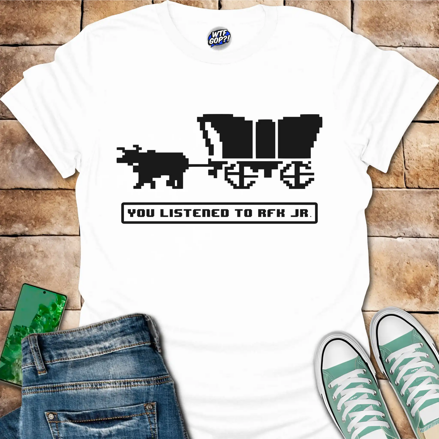 RFK Jr. Dysentery: Oregon Trail Political Humor Shirt