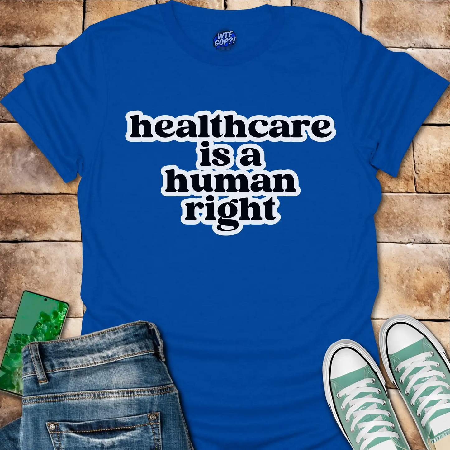 Healthcare Is A Human Right T-Shirt - Political Tee