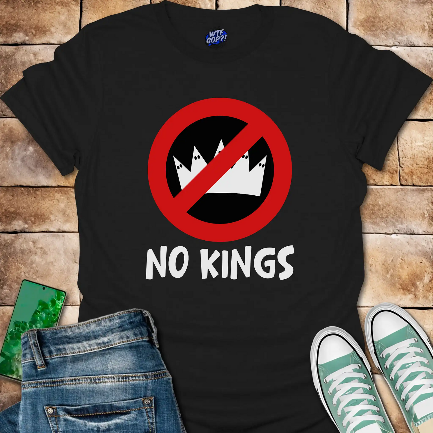 No Kings Anti-Supremacy T-Shirt