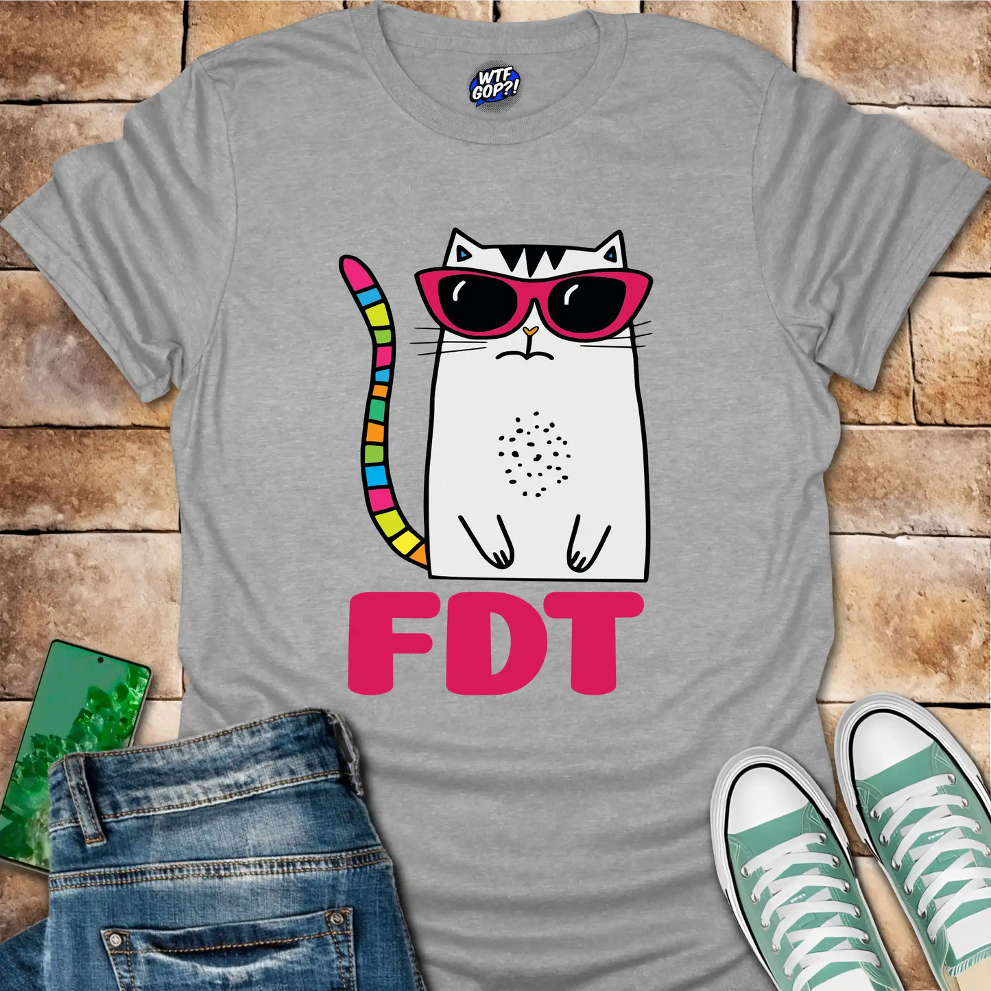FDT Cat Shirt: The Coolest Way to Say FDT