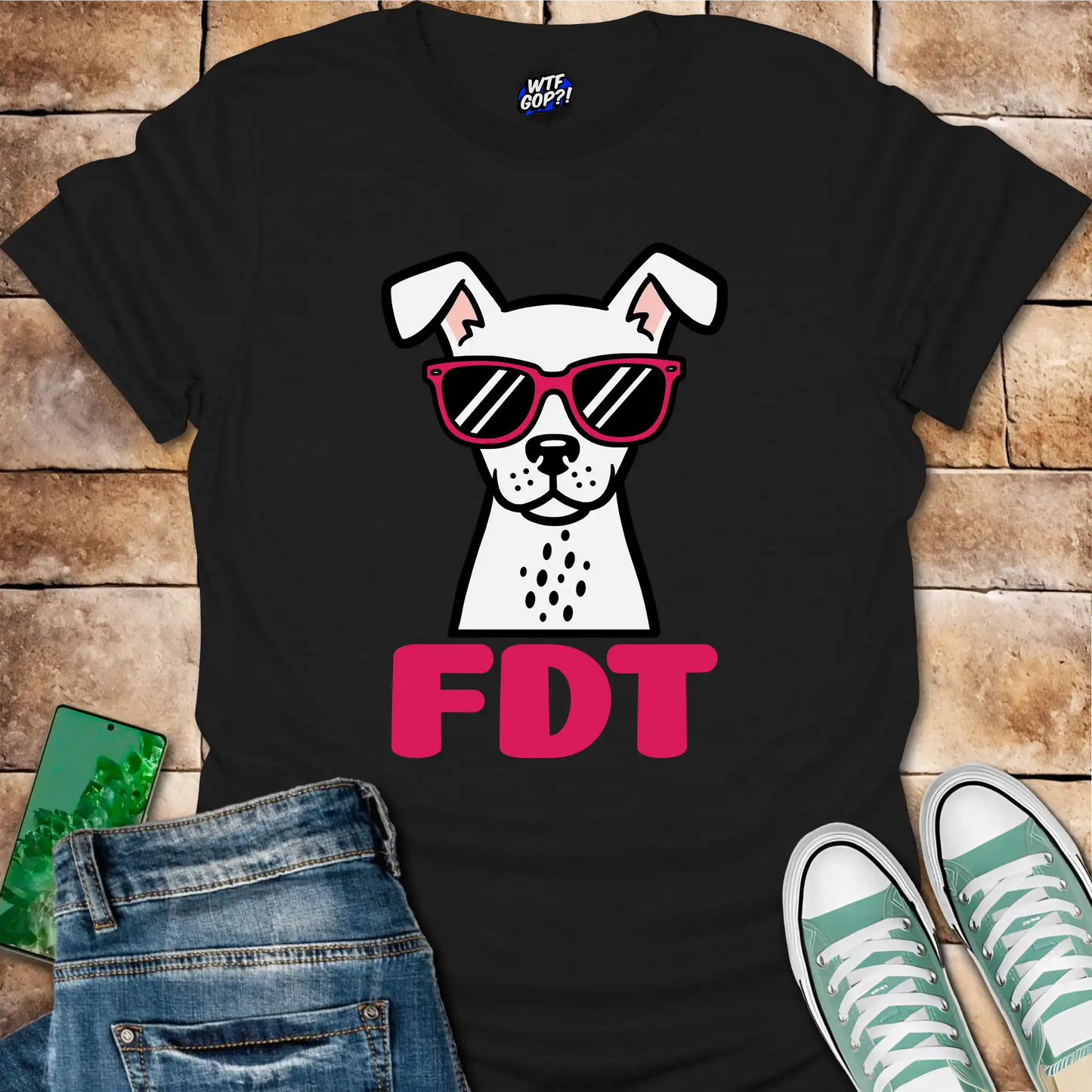 FDT Dog Shirt: Loyal to Democracy, Not Deceit