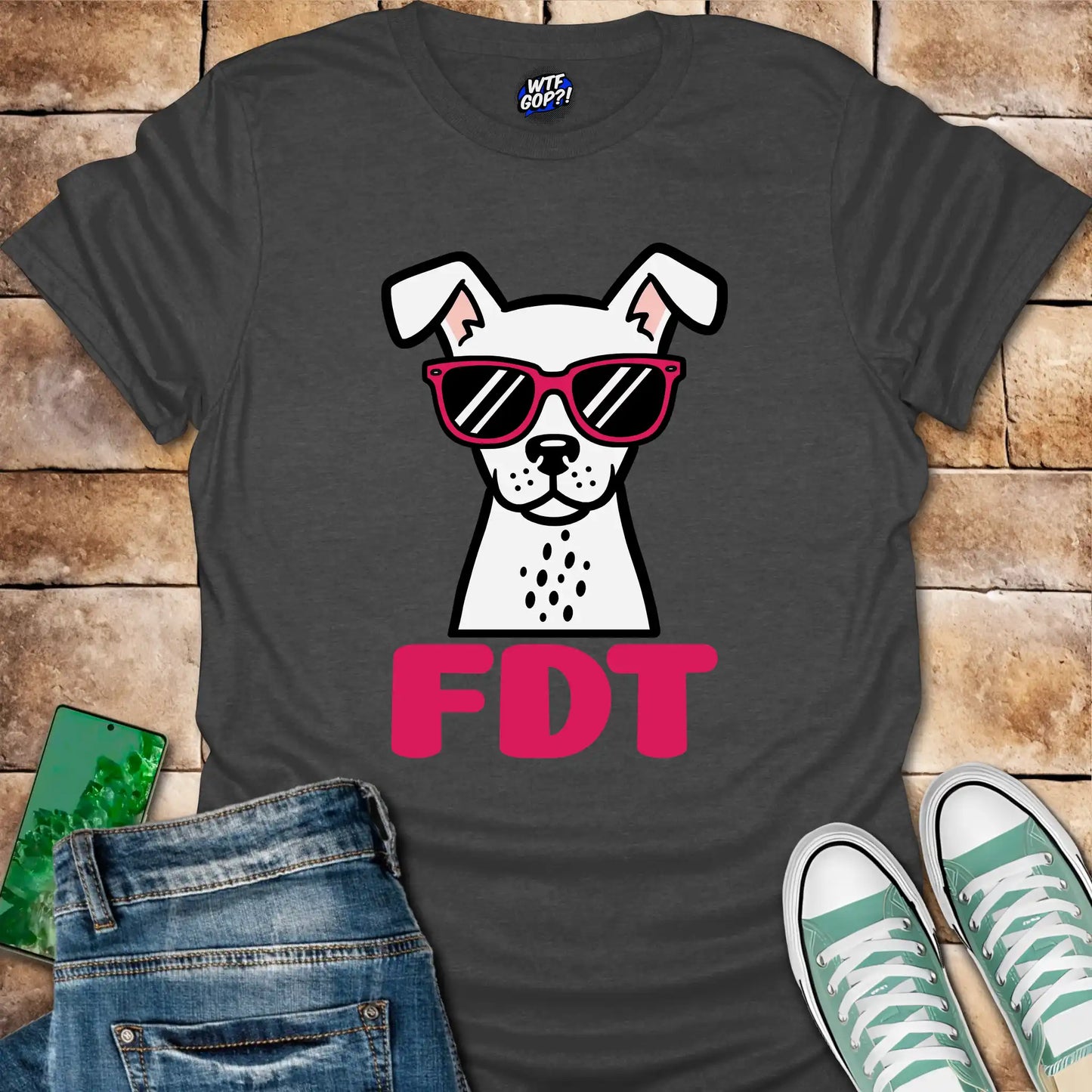FDT Dog Shirt: Loyal to Democracy, Not Deceit