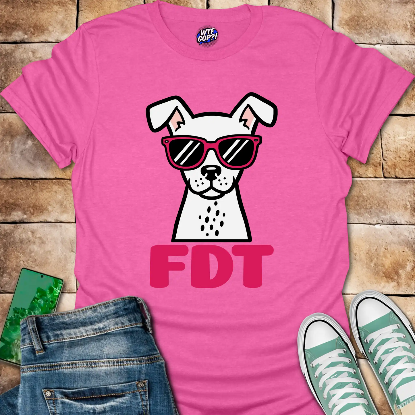 FDT Dog Shirt: Loyal to Democracy, Not Deceit
