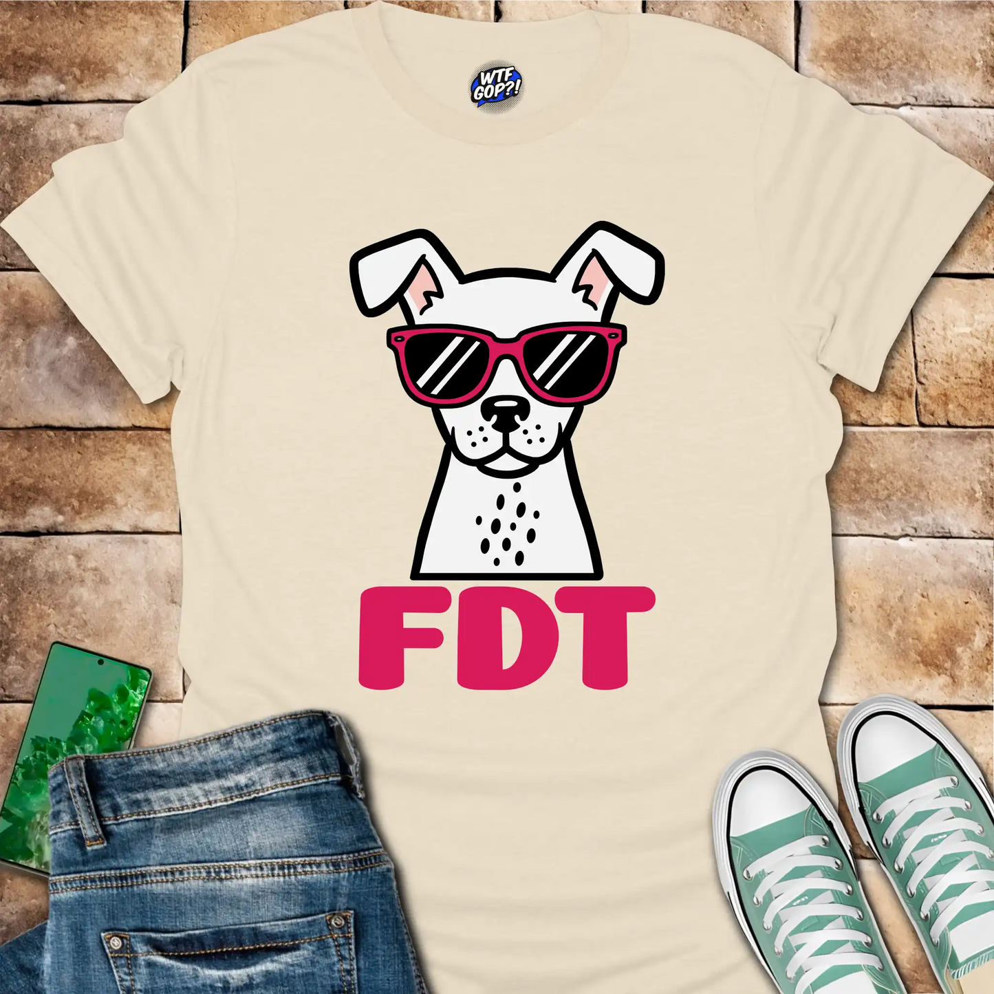 FDT Dog Shirt: Loyal to Democracy, Not Deceit