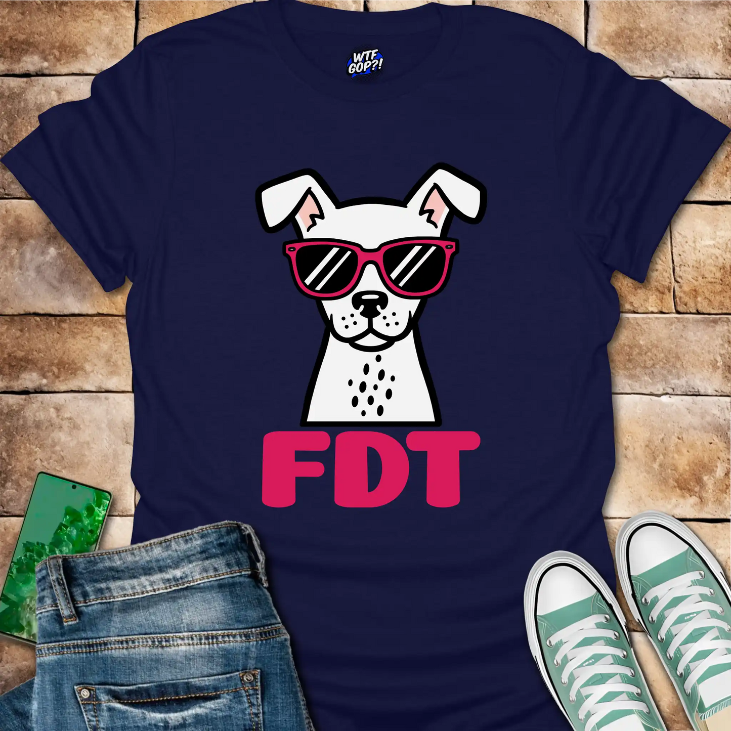 FDT Dog Shirt: Loyal to Democracy, Not Deceit