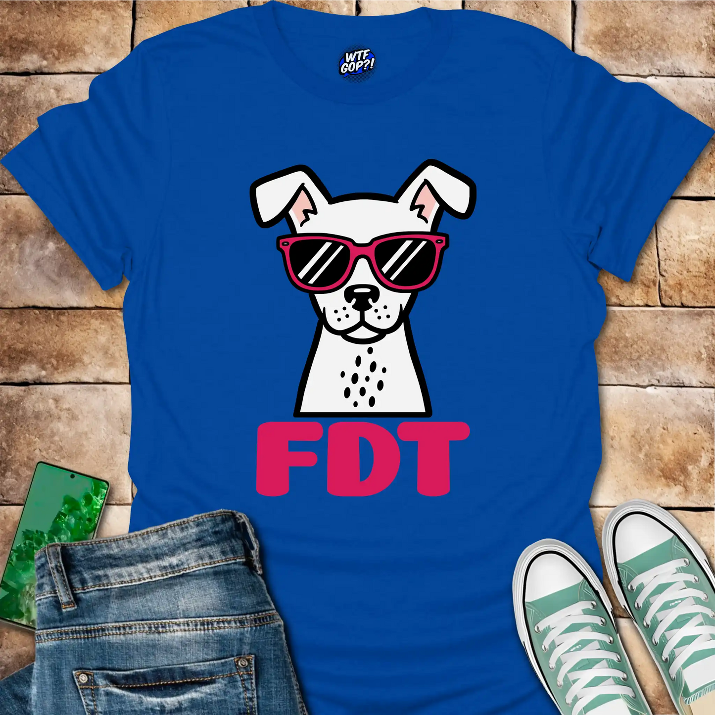 FDT Dog Shirt: Loyal to Democracy, Not Deceit