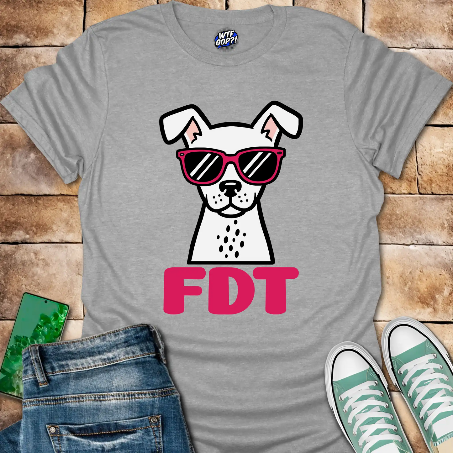 FDT Dog Shirt: Loyal to Democracy, Not Deceit