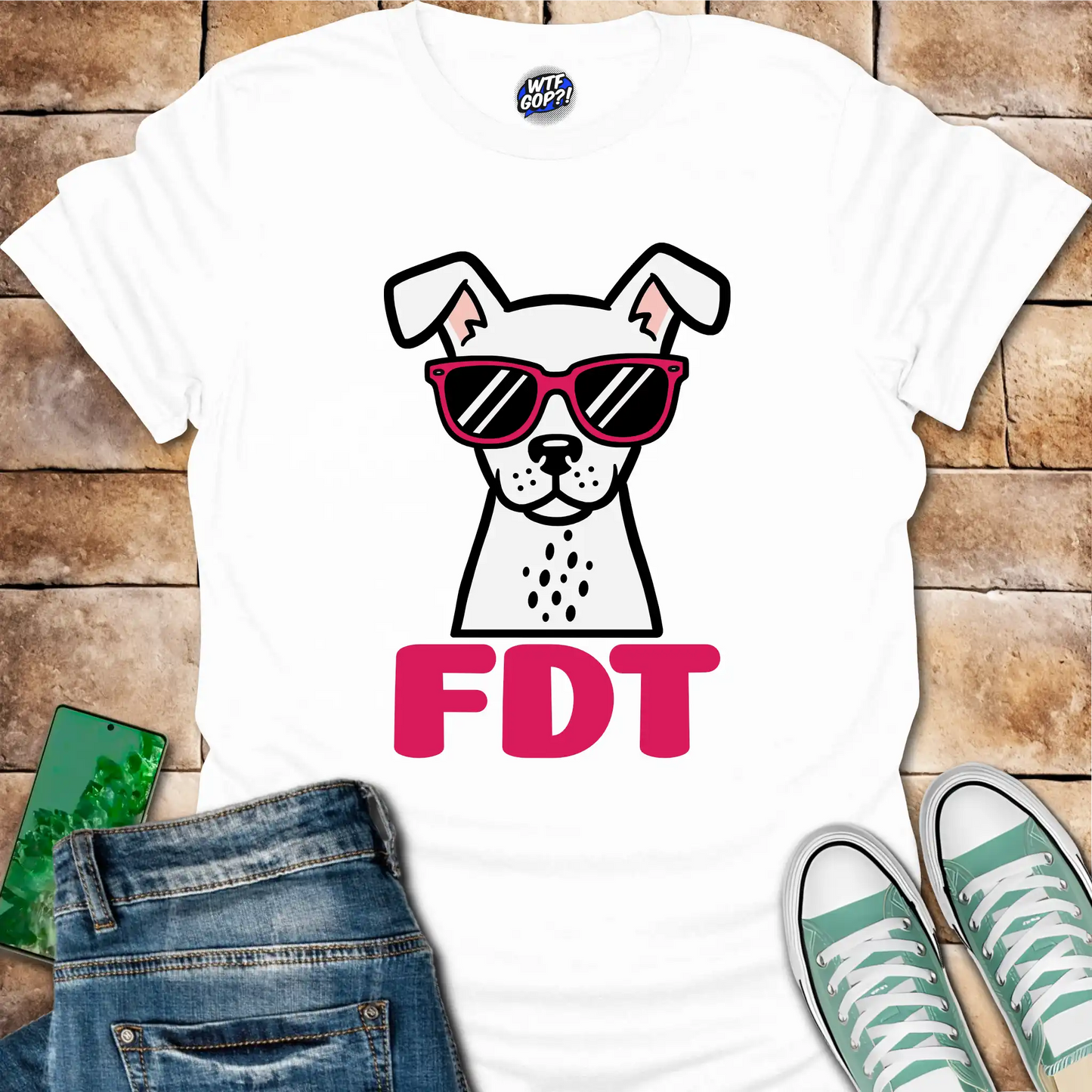 FDT Dog Shirt: Loyal to Democracy, Not Deceit