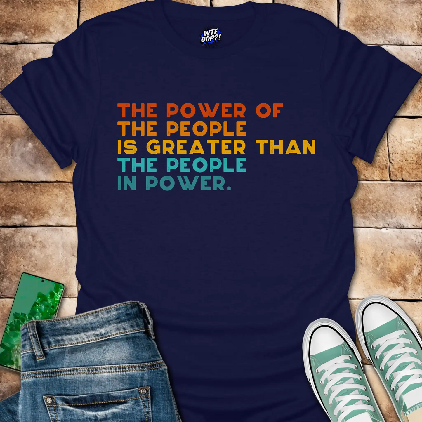 Power of the People T-Shirt - Anti-Establishment, Resist Tee
