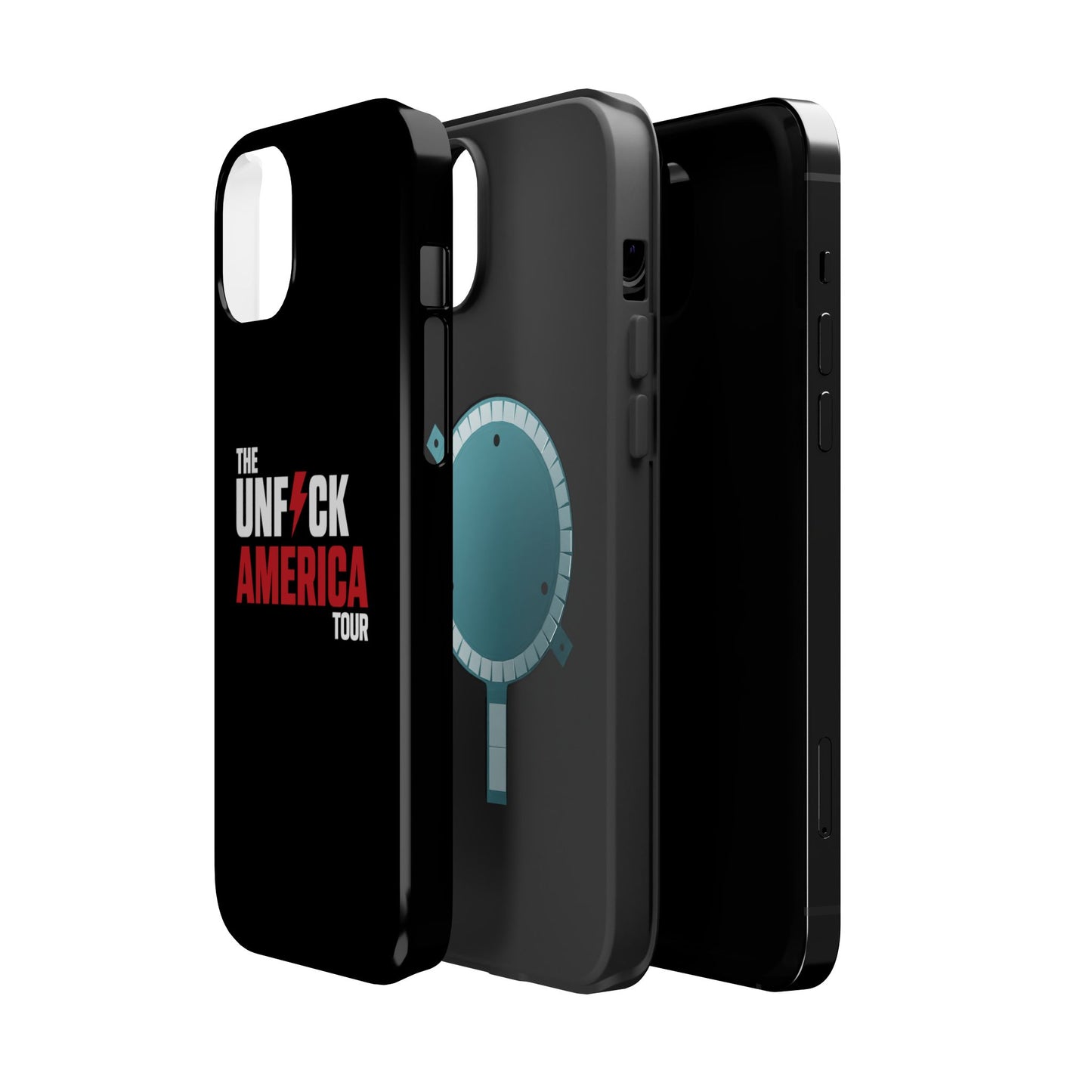Unfuck America Tour Magnetic iPhone Case - MagSafe® Compatible Activism