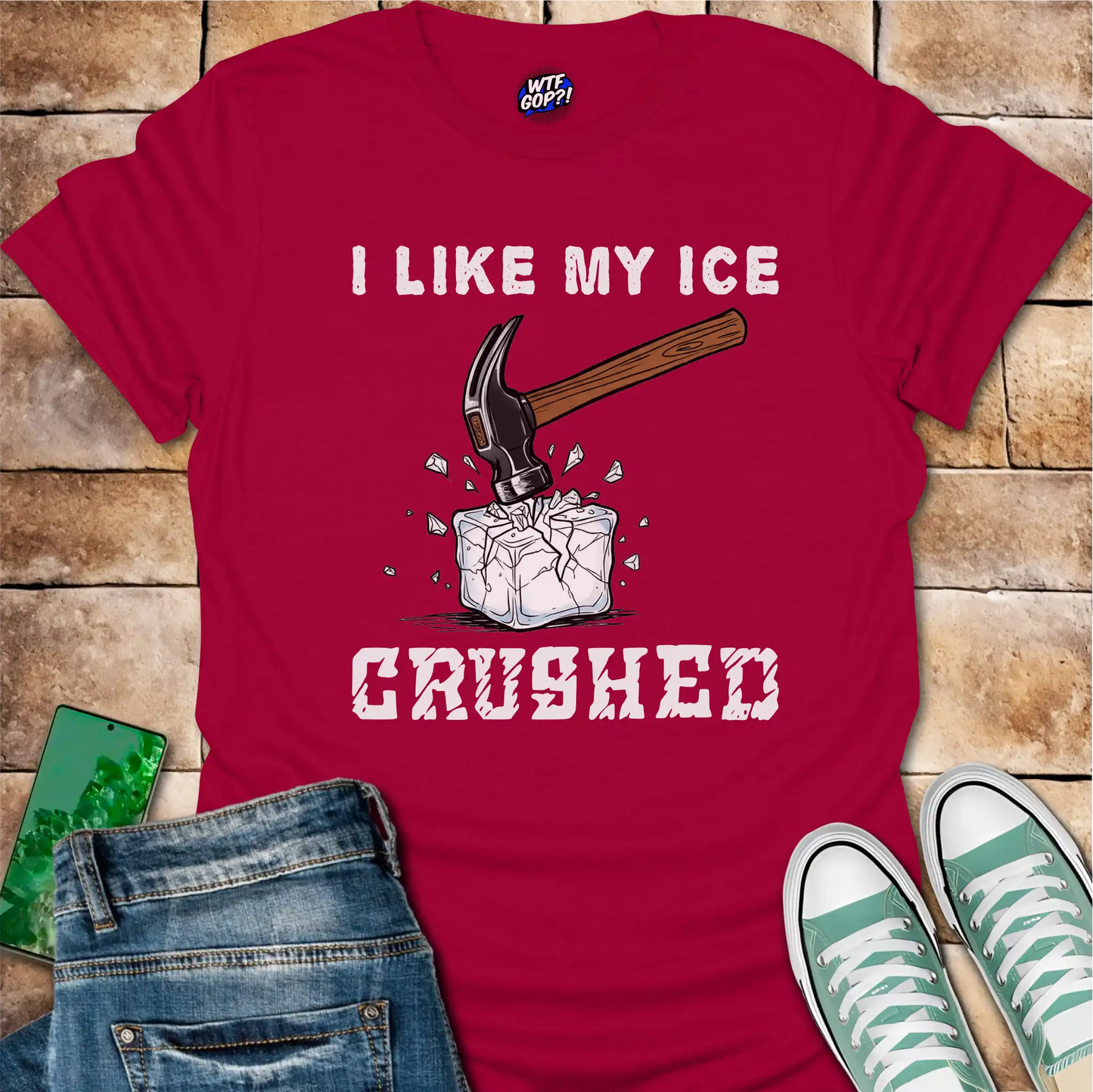 Crush ICE Political Shirt: For Immigration Justice