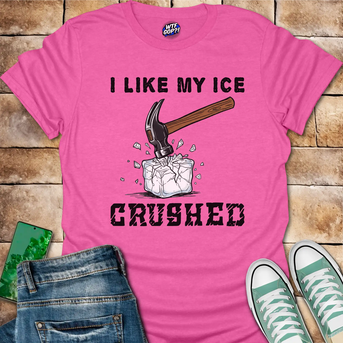 Crush ICE Political Shirt: For Immigration Justice