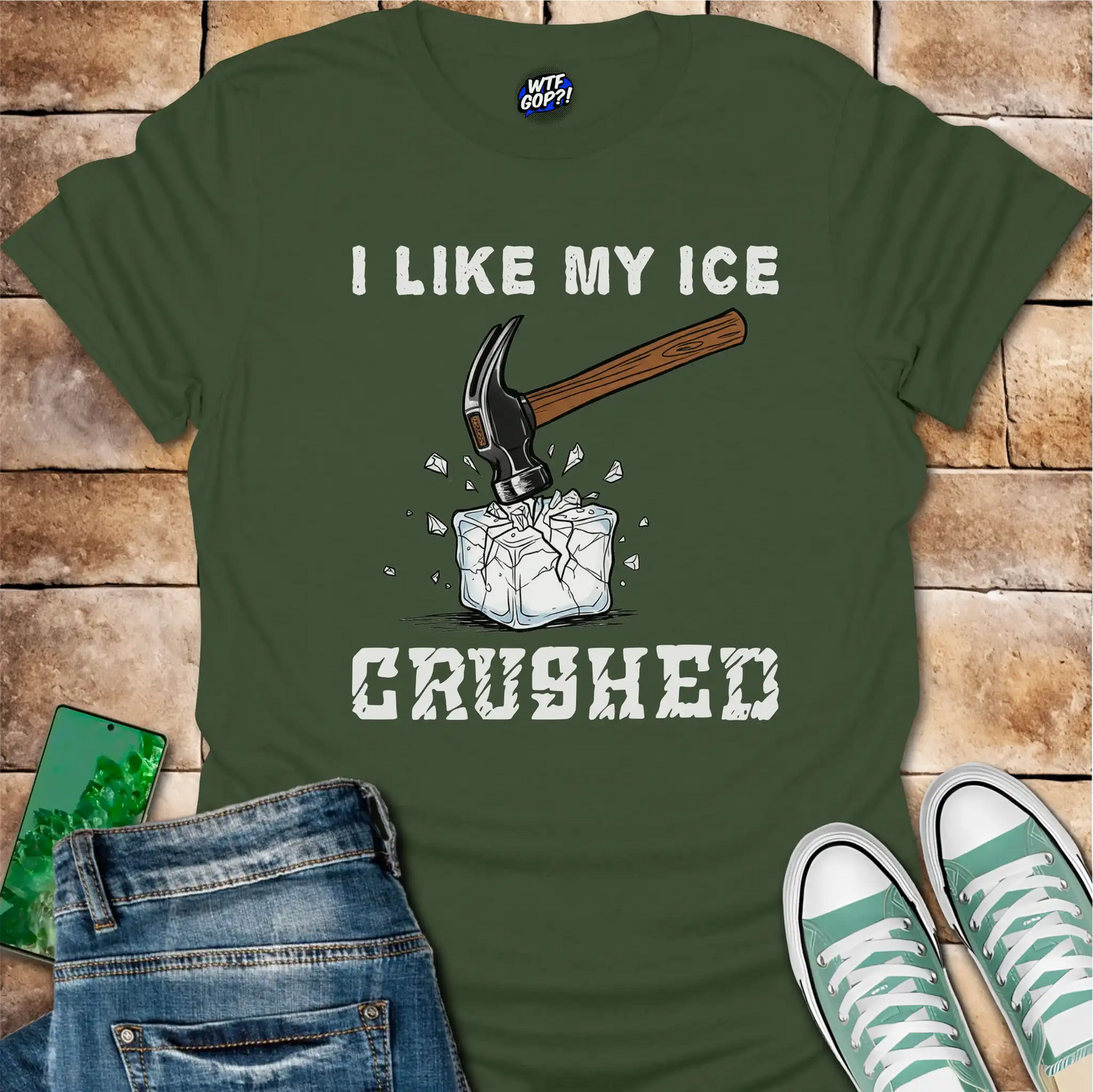 Crush ICE Political Shirt: For Immigration Justice