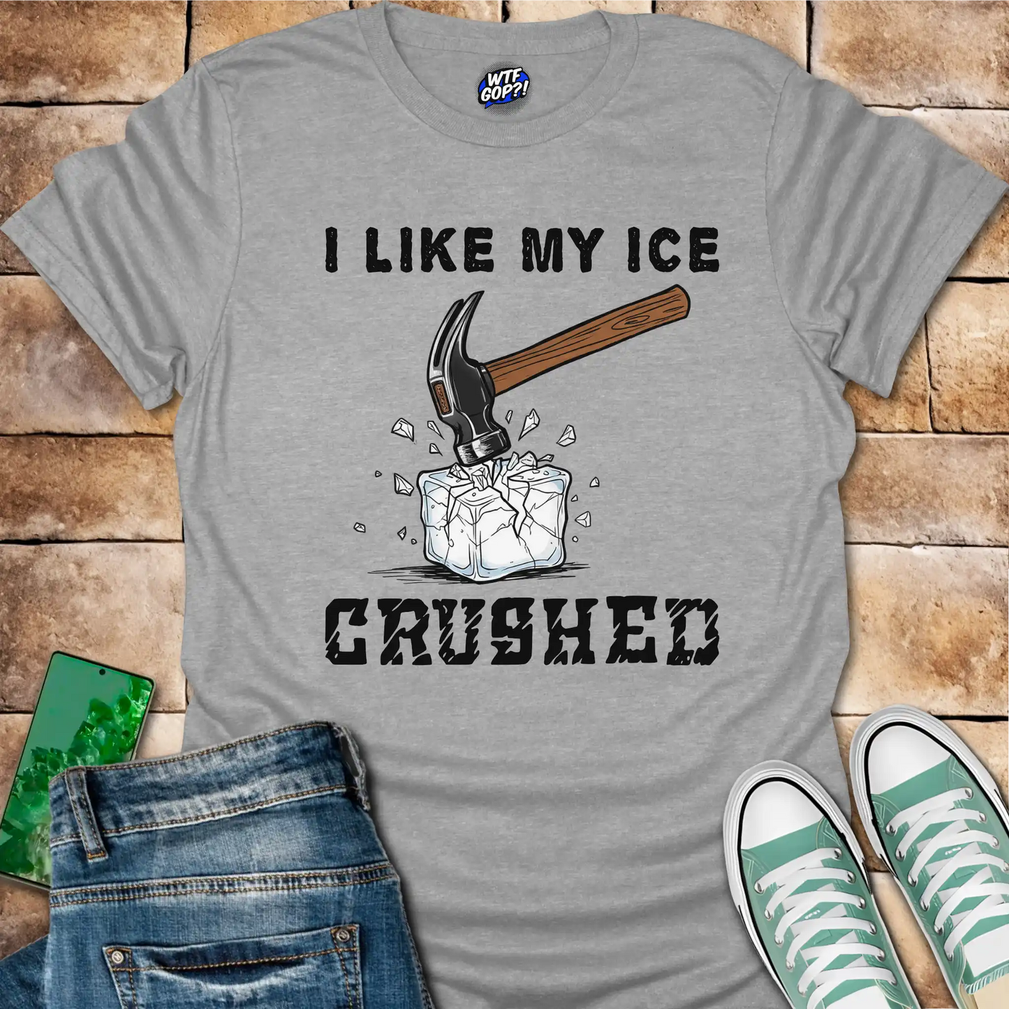 Crush ICE Political Shirt: For Immigration Justice