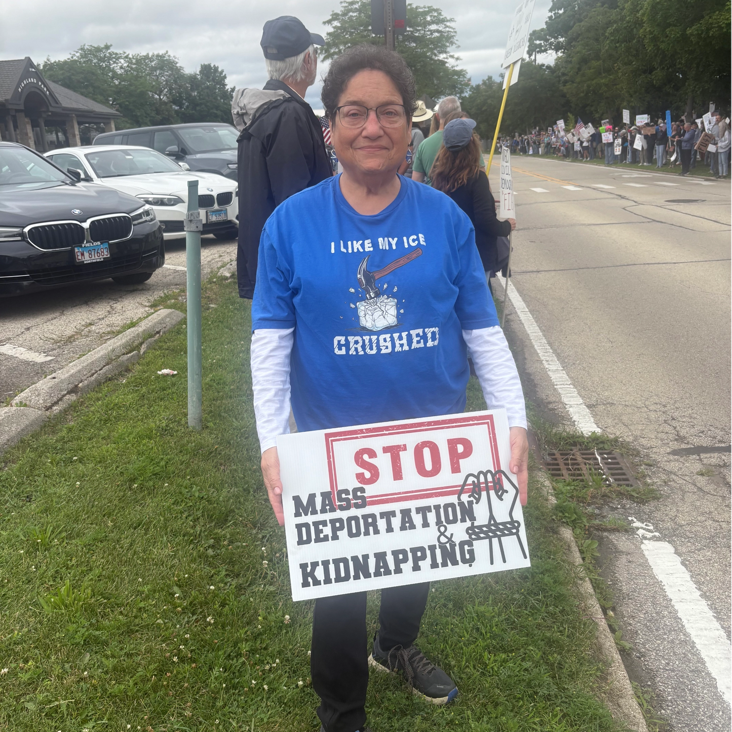 Crush ICE Political Shirt: For Immigration Justice