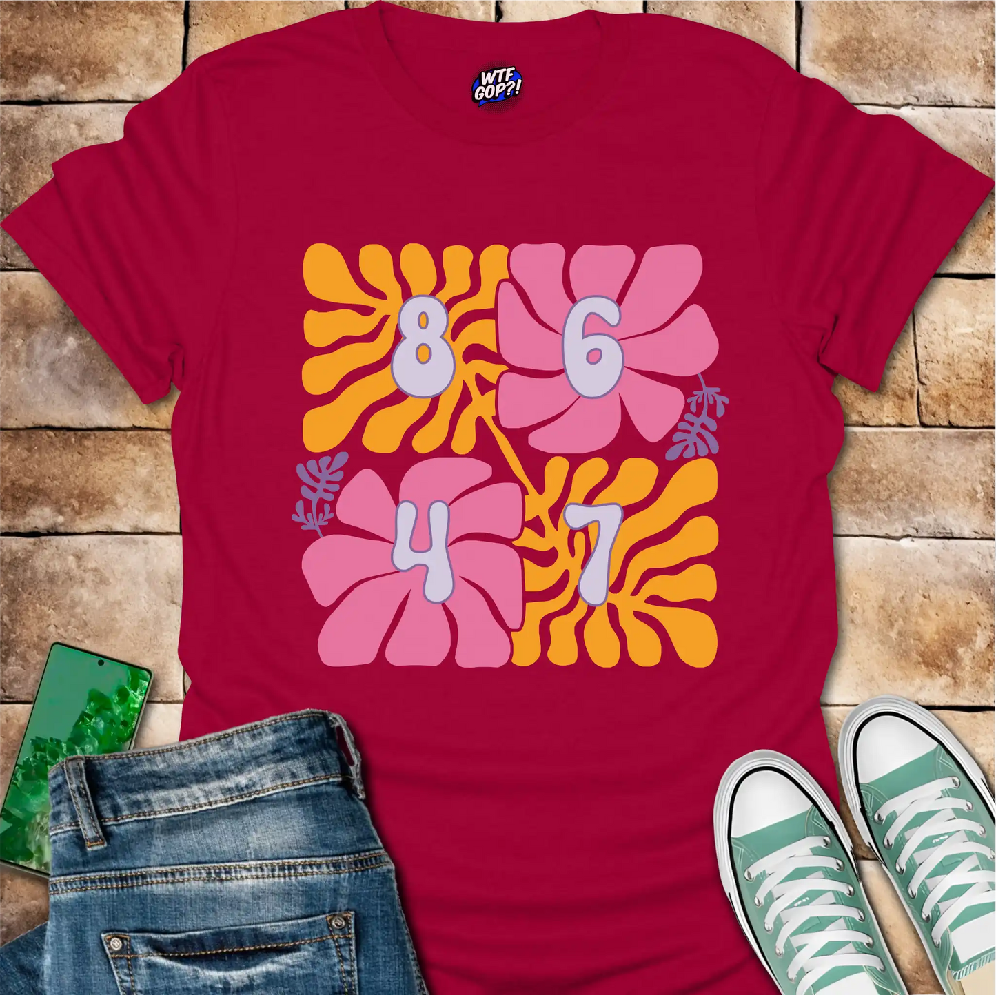 Boho 8647 T-Shirt - Subtle Anti-Trump Progressive Tee