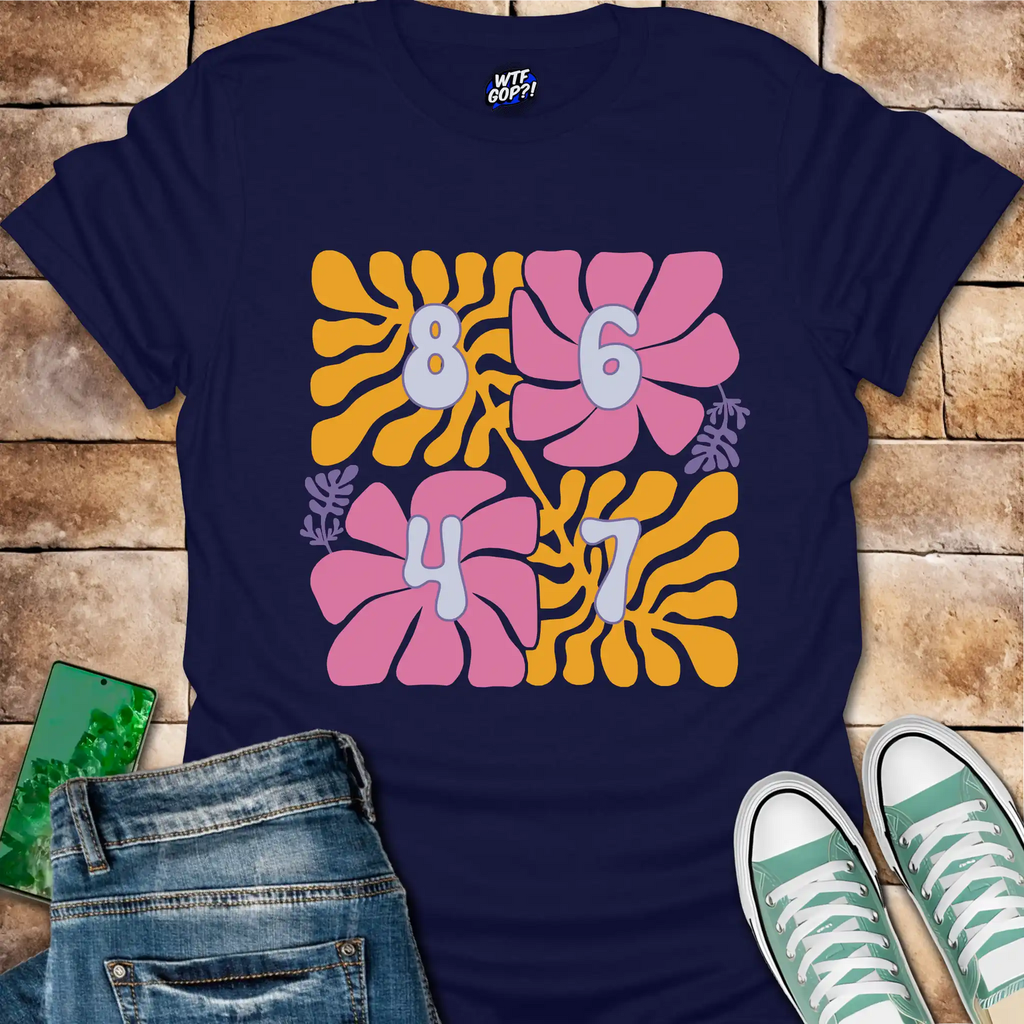 Boho 8647 T-Shirt - Subtle Anti-Trump Progressive Tee