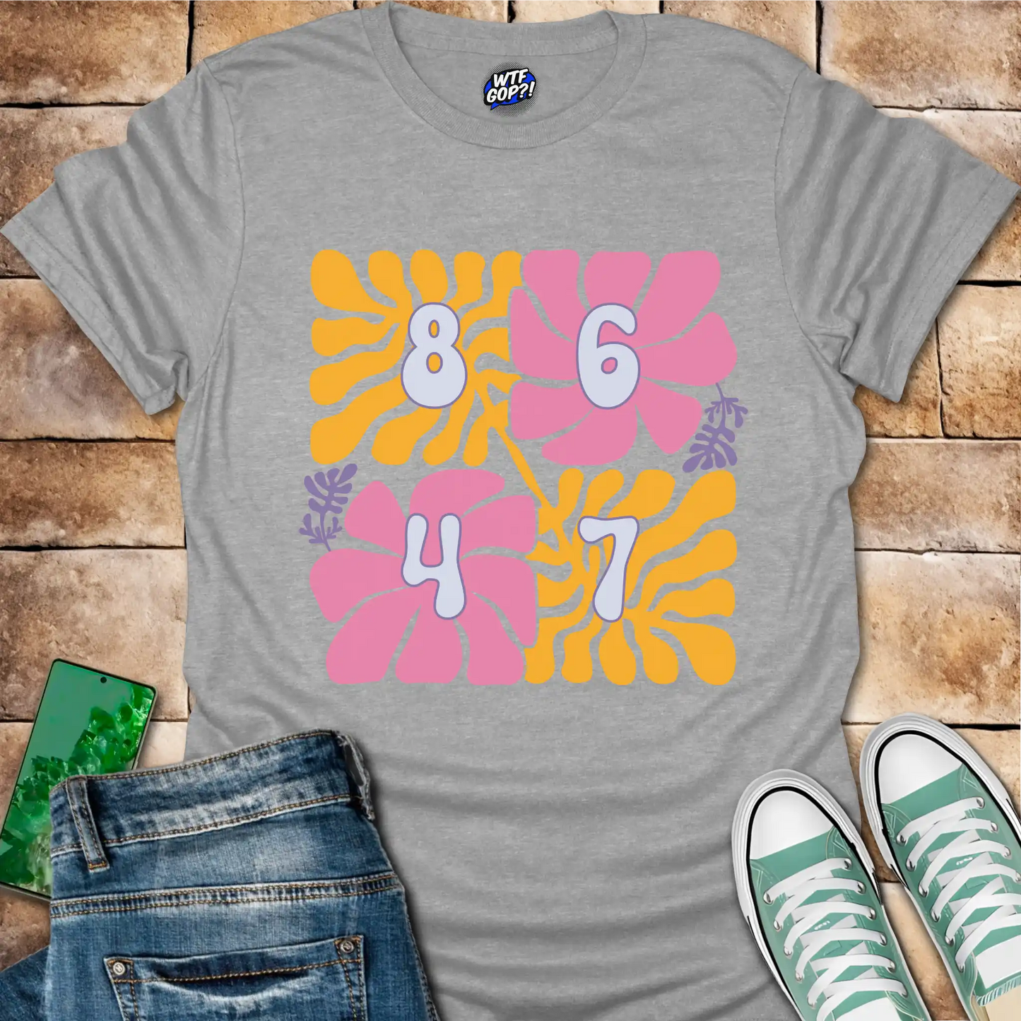Boho 8647 T-Shirt - Subtle Anti-Trump Progressive Tee