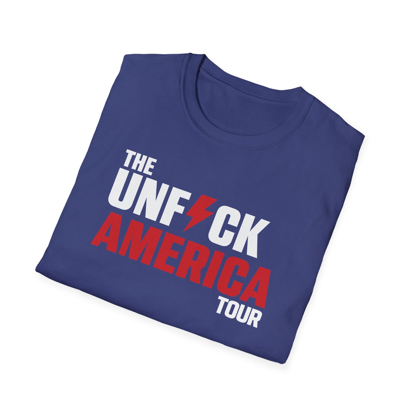 Unfuck America Tour Unisex T-Shirt | Political Activist Apparel