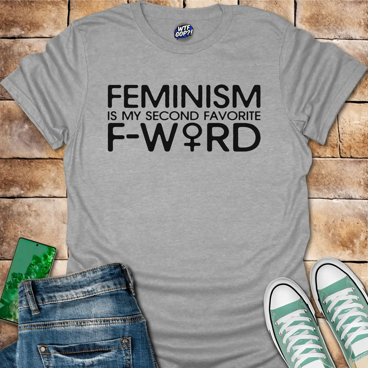 Feminism Second F Word T-Shirt - Provocative Feminist Tee