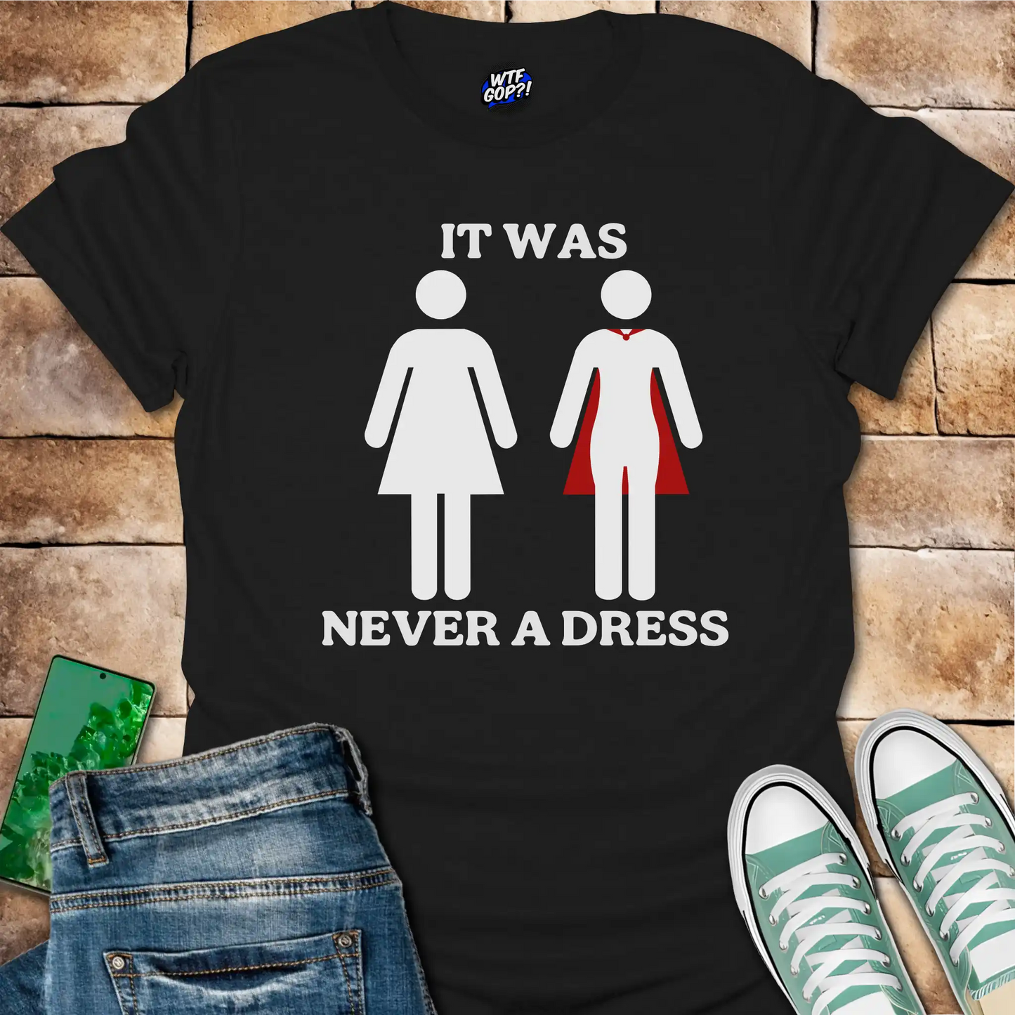 Always A Superhero Woman T-Shirt - Empowering Feminist Tee