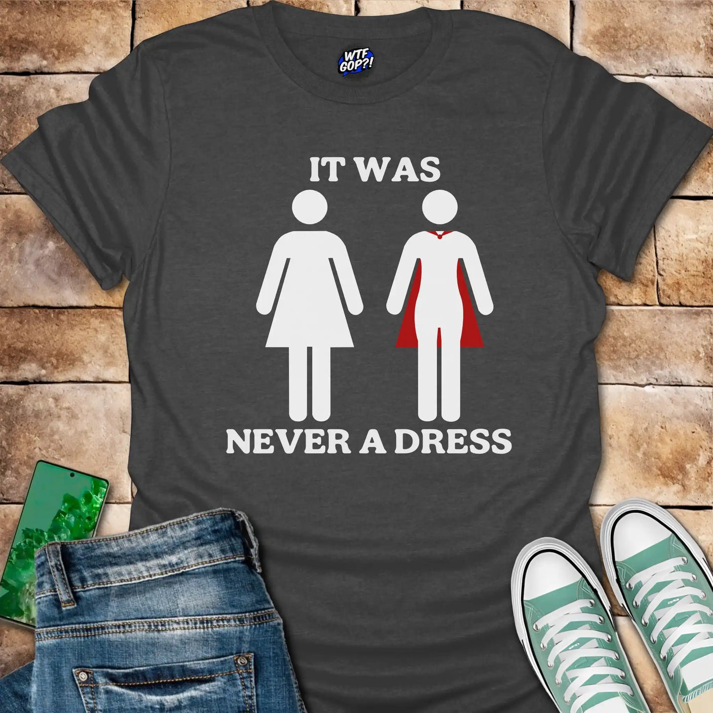 Always A Superhero Woman T-Shirt - Empowering Feminist Tee