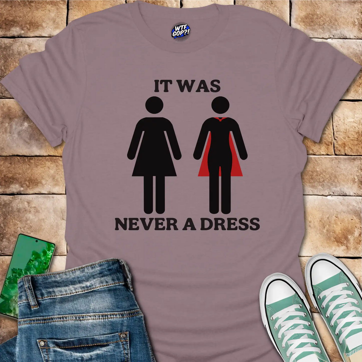 Always A Superhero Woman T-Shirt - Empowering Feminist Tee