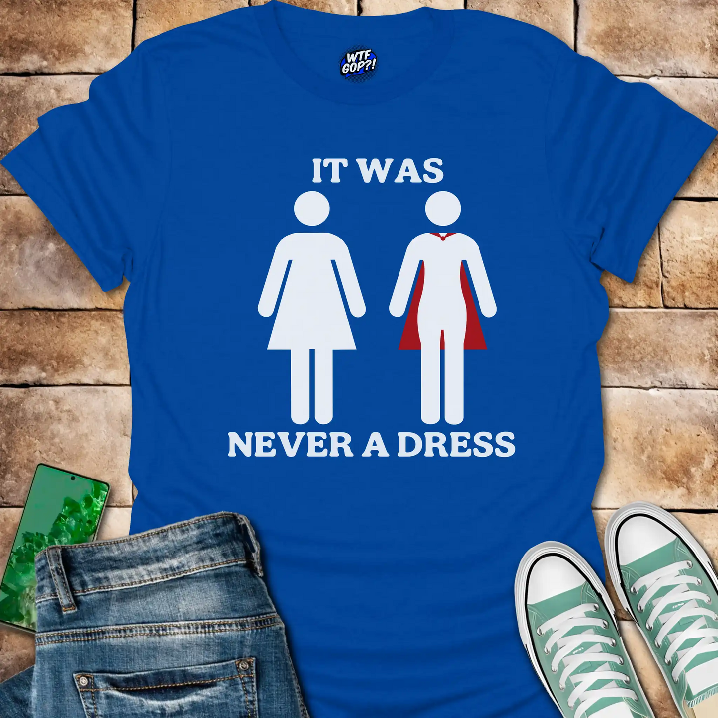 Always A Superhero Woman T-Shirt - Empowering Feminist Tee