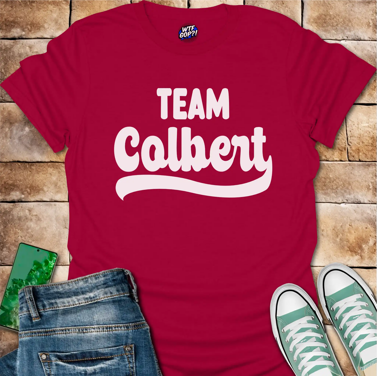 Team Colbert T-Shirt - Anti-Trump Political Satire Tee