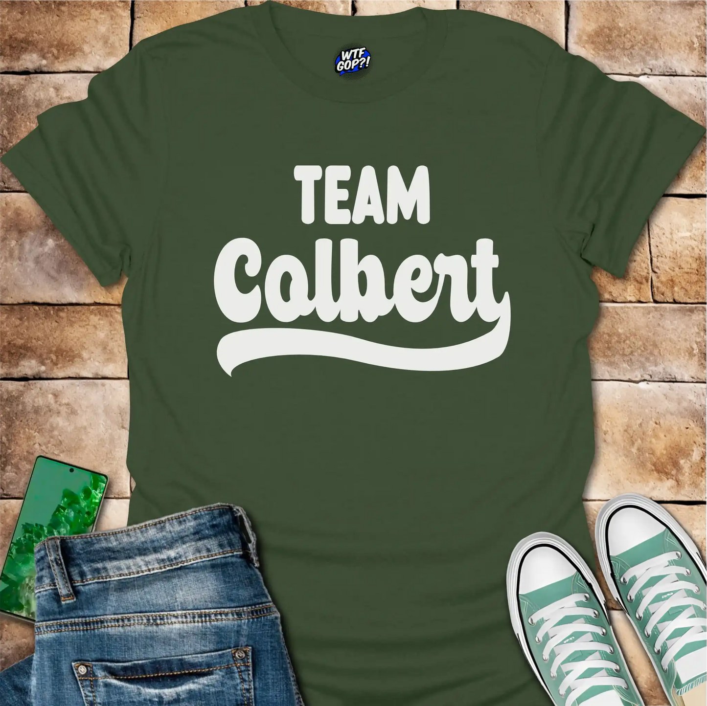 Team Colbert T-Shirt - Anti-Trump Political Satire Tee
