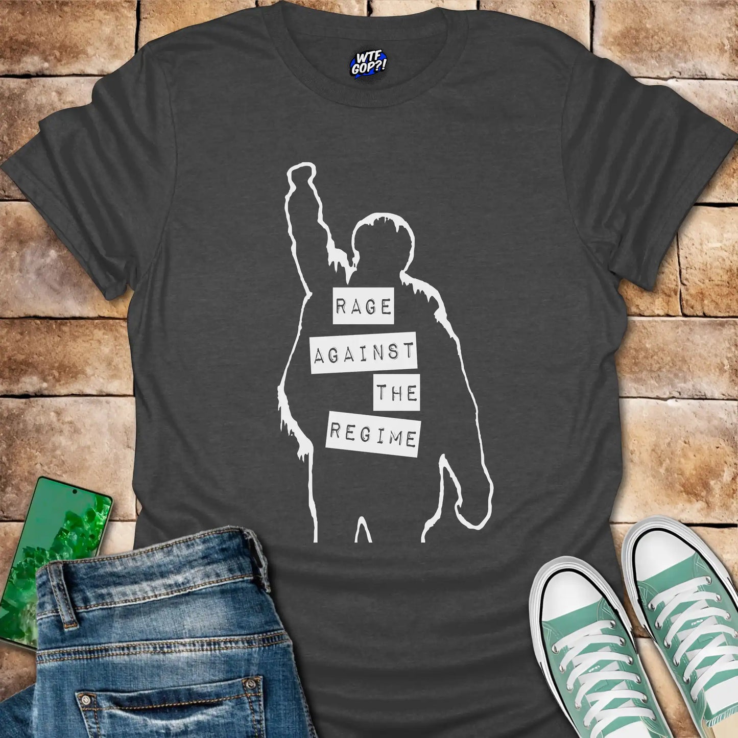 Rage Against The Regime T-Shirt - Anti-GOP Protest Tee