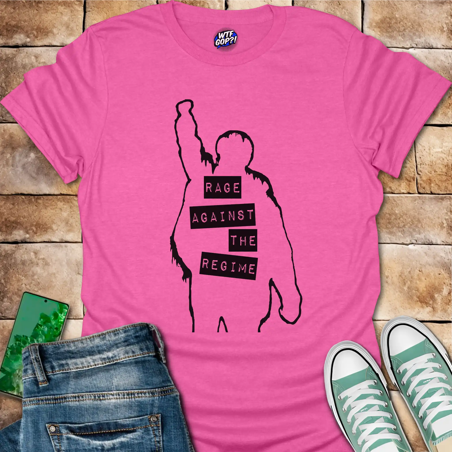 Rage Against The Regime T-Shirt - Anti-GOP Protest Tee
