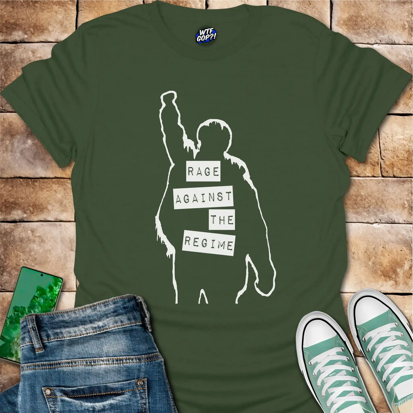 Rage Against The Regime T-Shirt - Anti-GOP Protest Tee