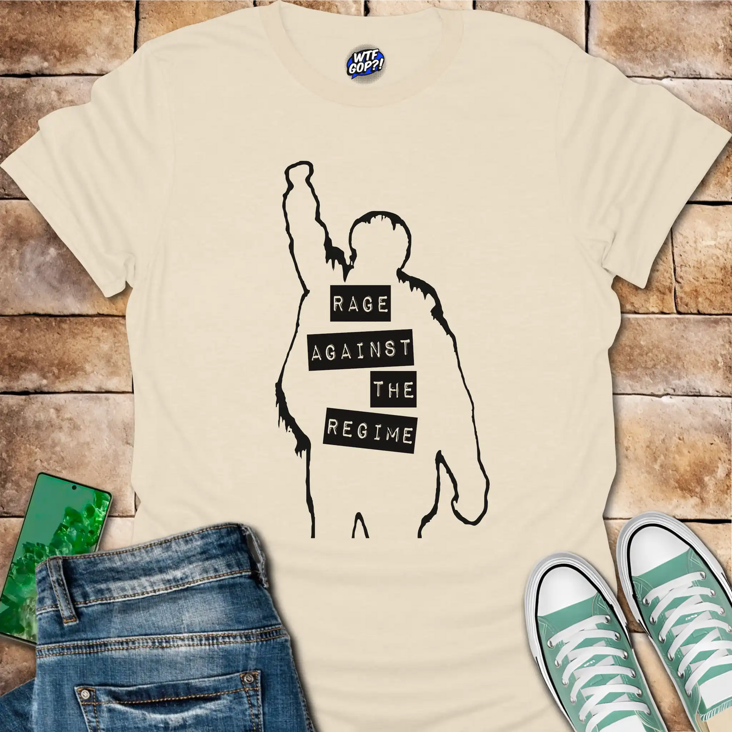 Rage Against The Regime T-Shirt - Anti-GOP Protest Tee
