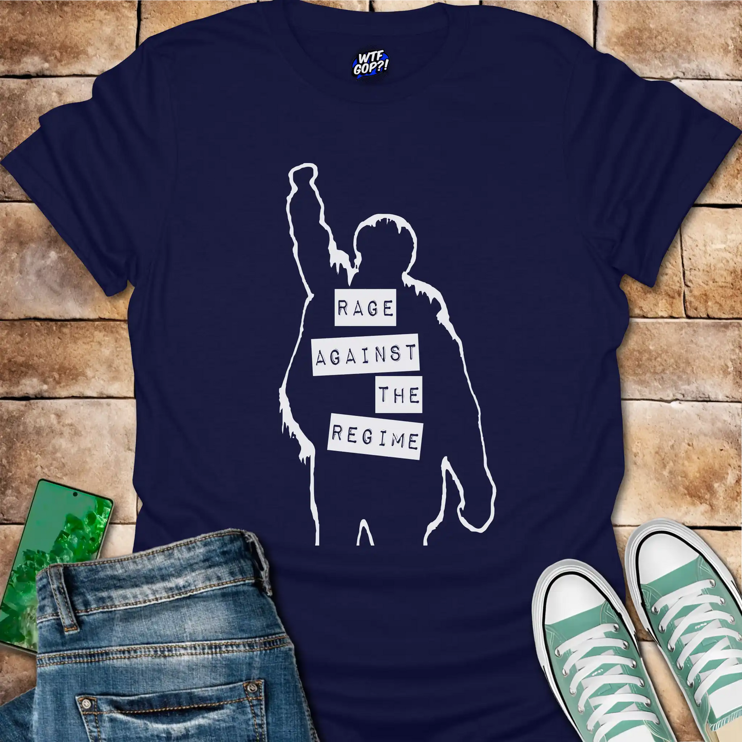Rage Against The Regime T-Shirt - Anti-GOP Protest Tee
