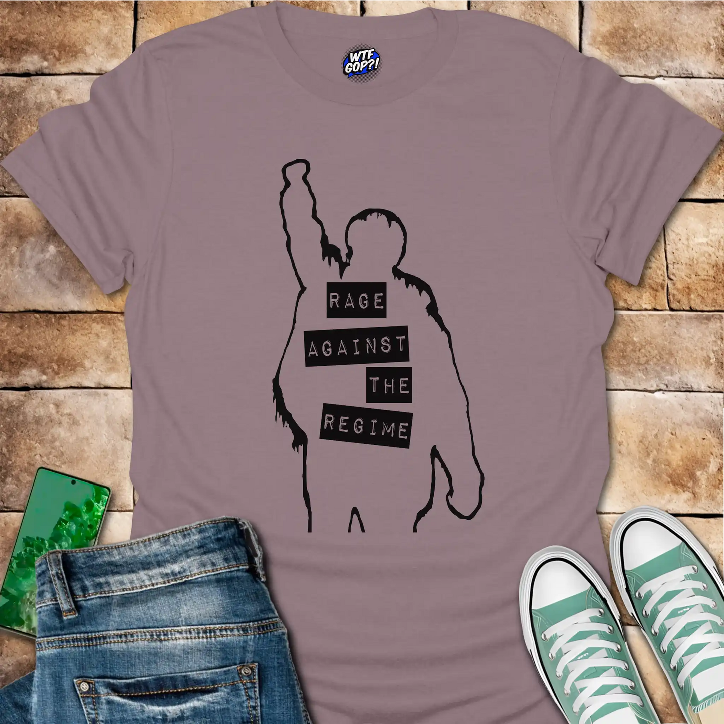 Rage Against The Regime T-Shirt - Anti-GOP Protest Tee