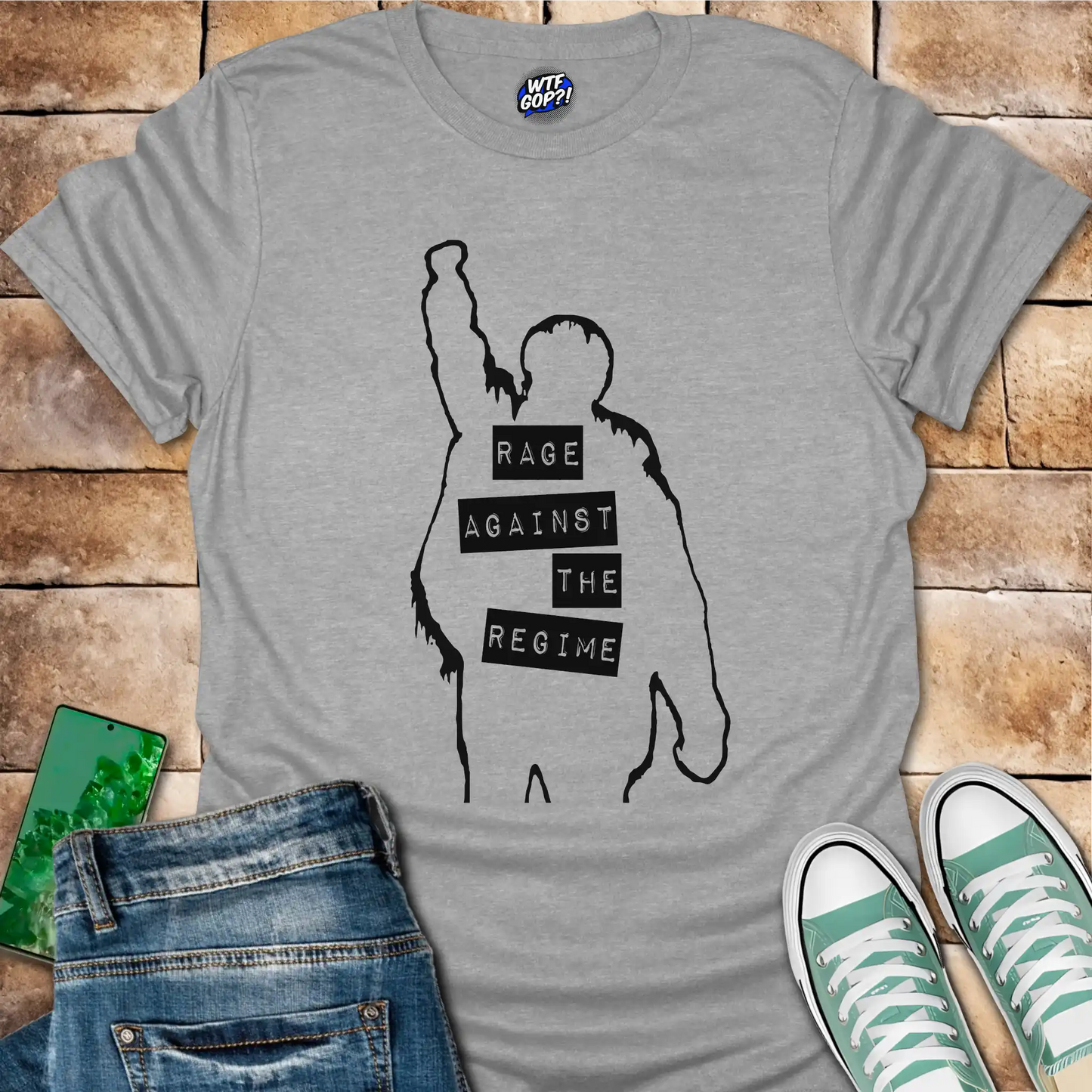 Rage Against The Regime T-Shirt - Anti-GOP Protest Tee