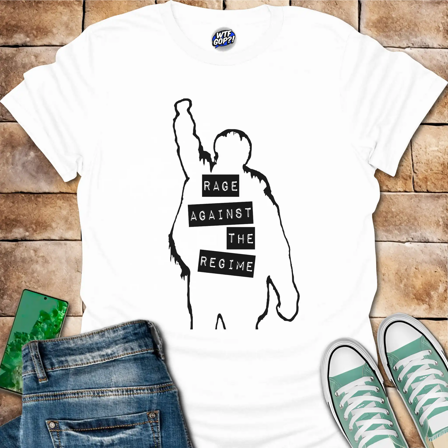 Rage Against The Regime T-Shirt - Anti-GOP Protest Tee