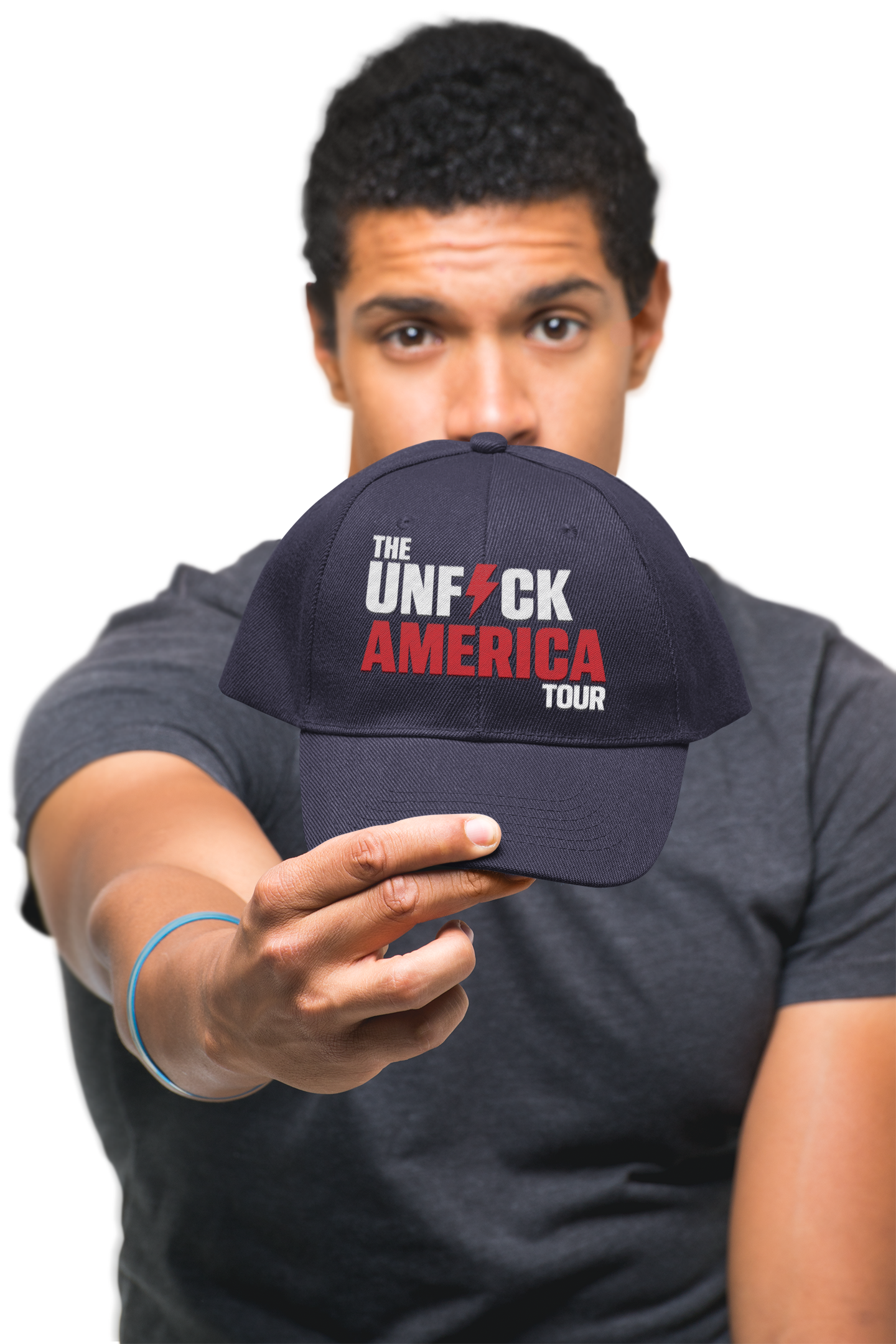Unfuck America Tour Hat | Embroidered Dad Cap | Activist Hat