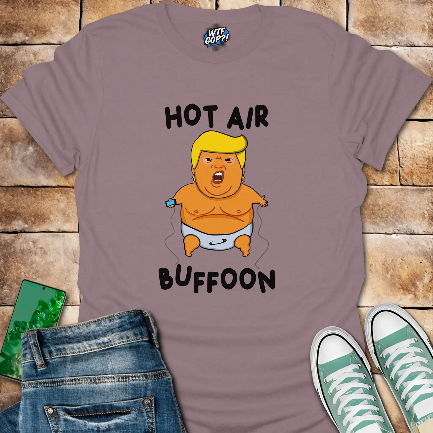 Paragon Baby Balloon t-shirt with hot air buffoon graphic