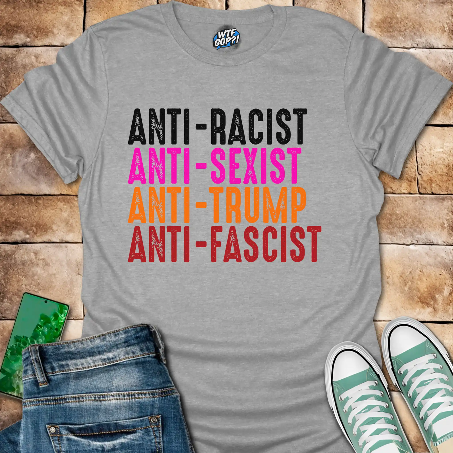 Anti-Everything Shirt | Anti-Racist Anti-Sexist Anti-Trump Anti-Fascist Tee
